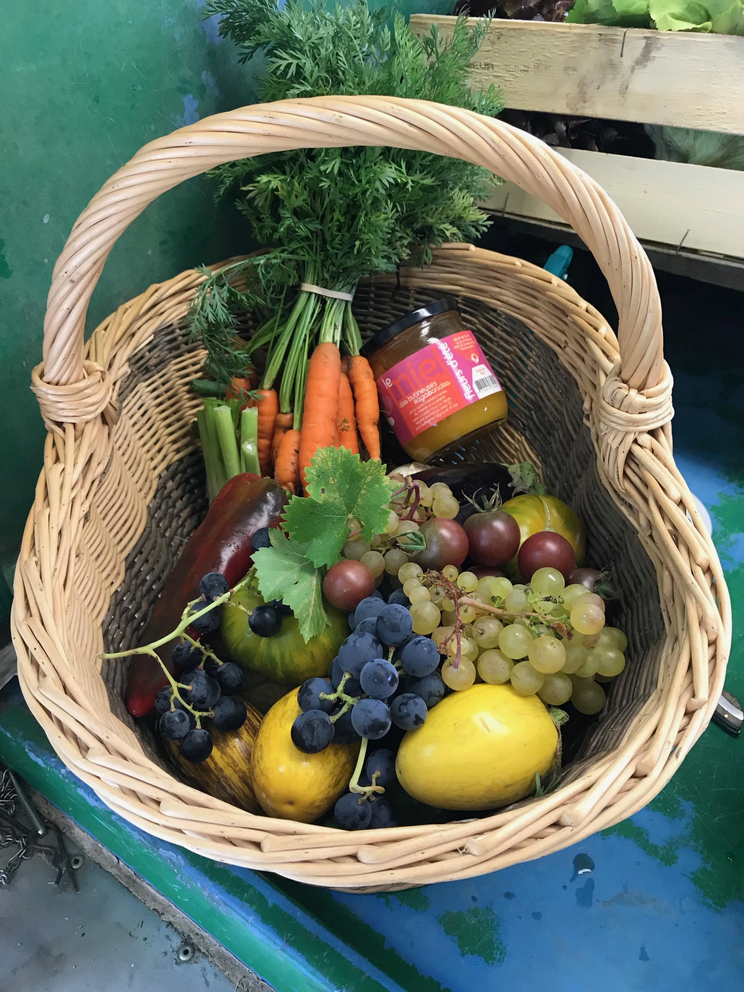 Panier de légumes